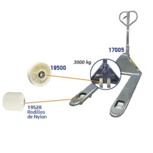 Transpallets acero inoxidable